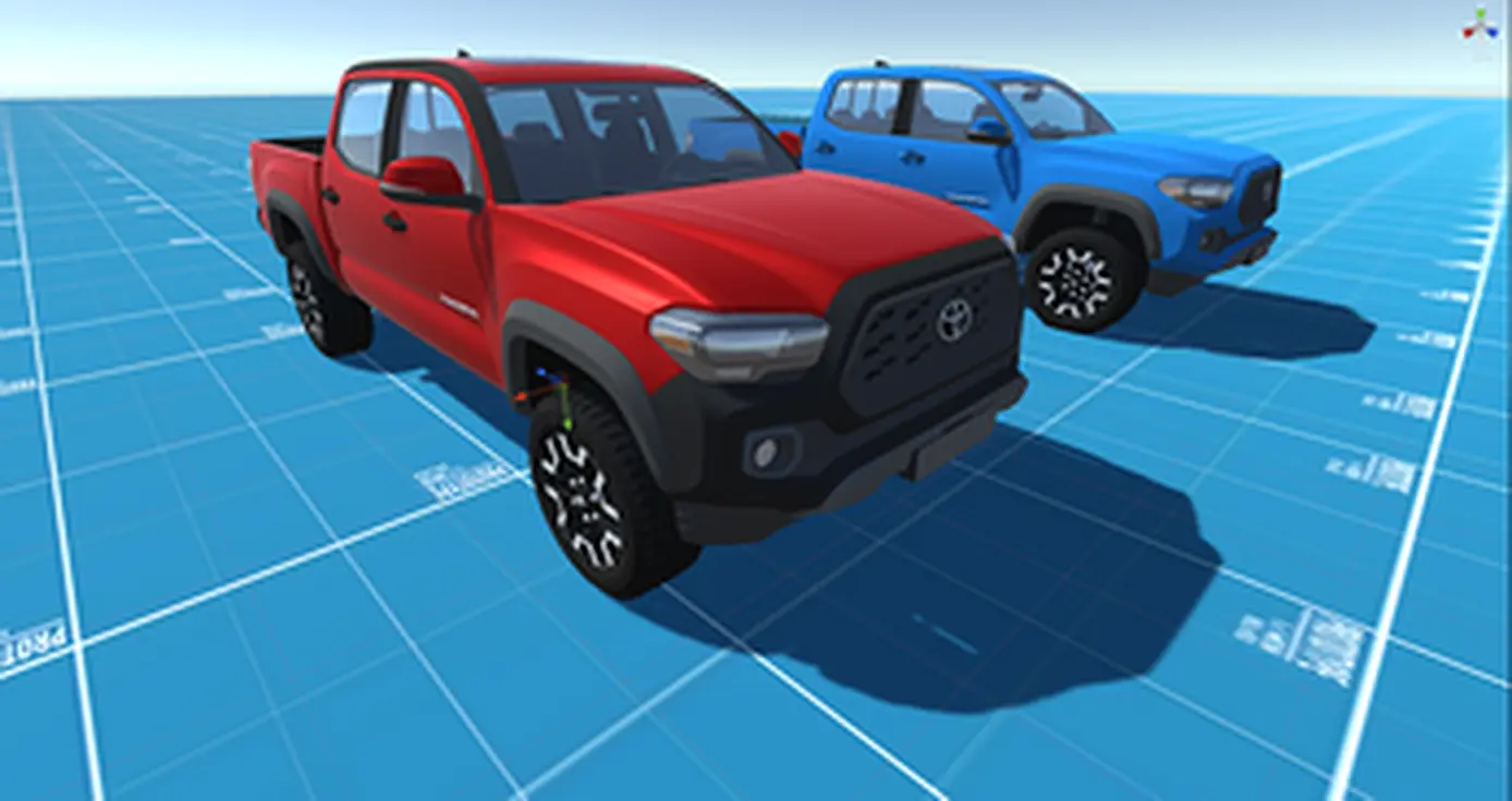 Highly Detailed Pickup Truck screenshot 2
