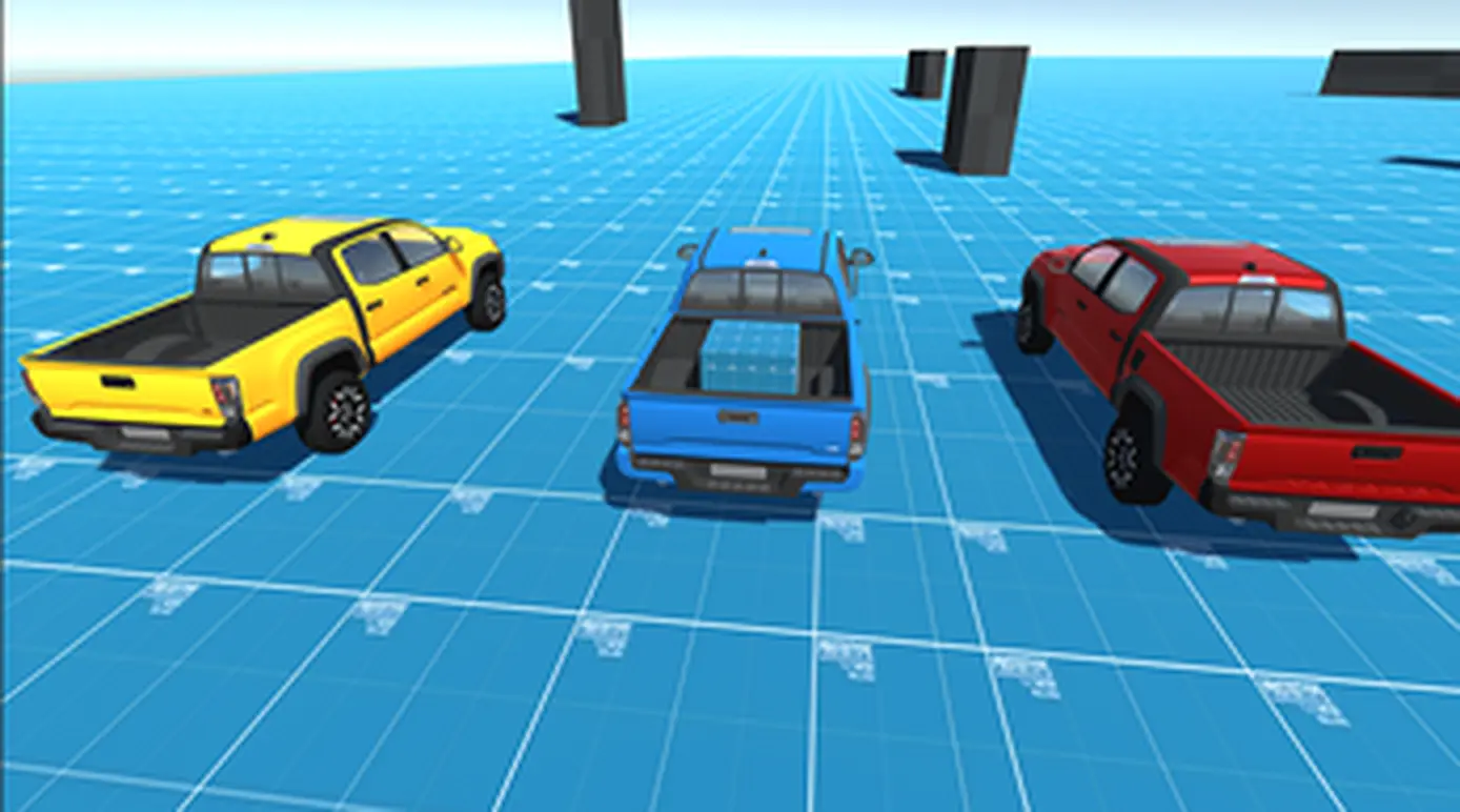 Highly Detailed Pickup Truck screenshot 3