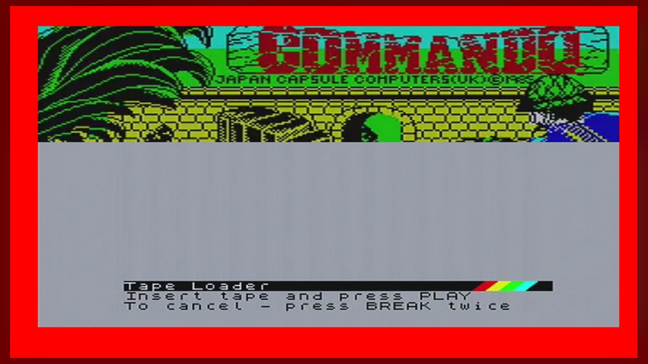 Retro Loading Screen example 1