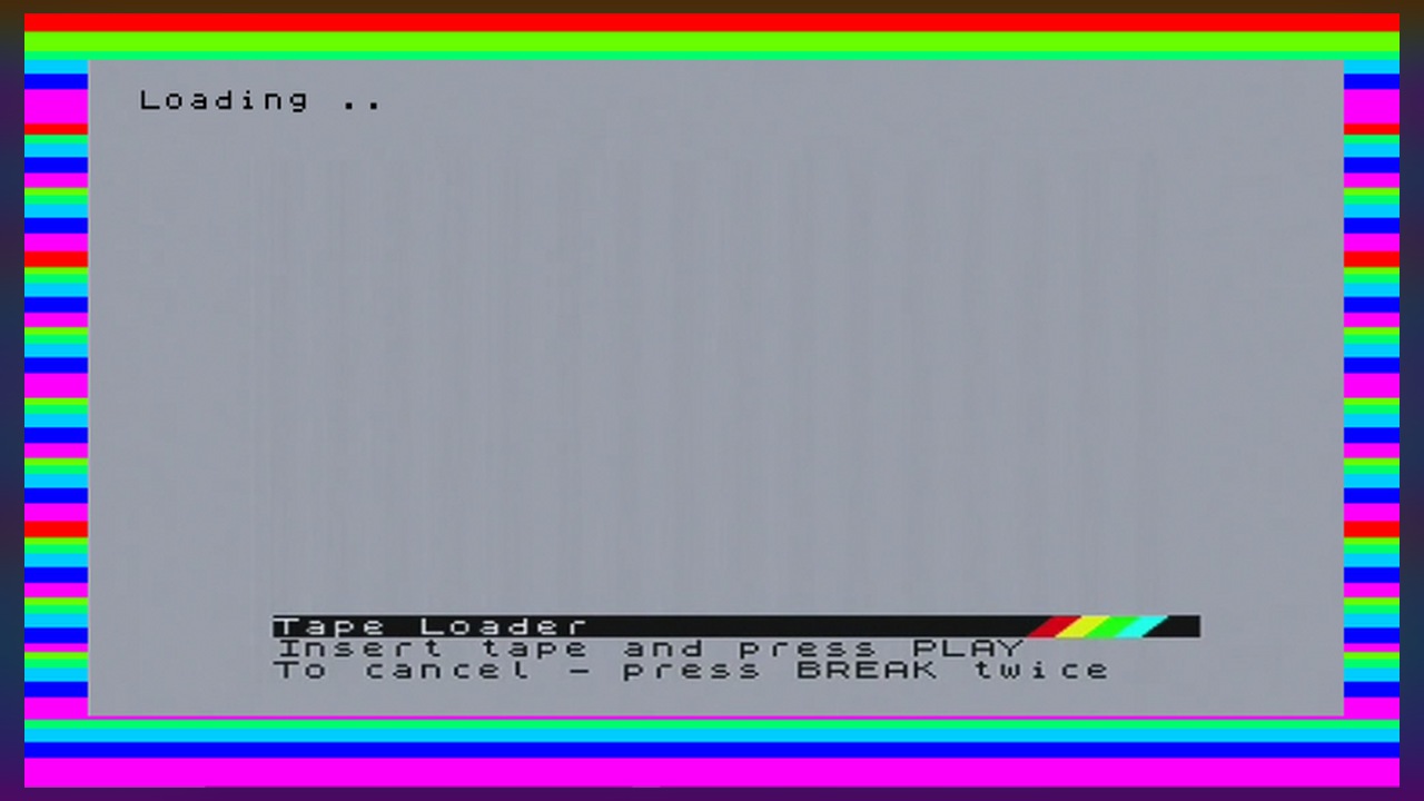 Retro Loading Screen example 5