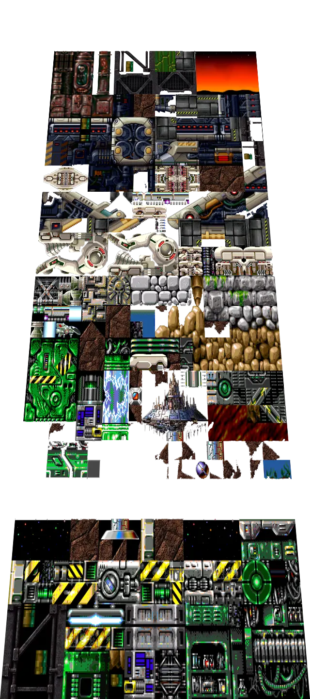 Sci-Fi Sprites and Tile Set Pack 2 thumbnail