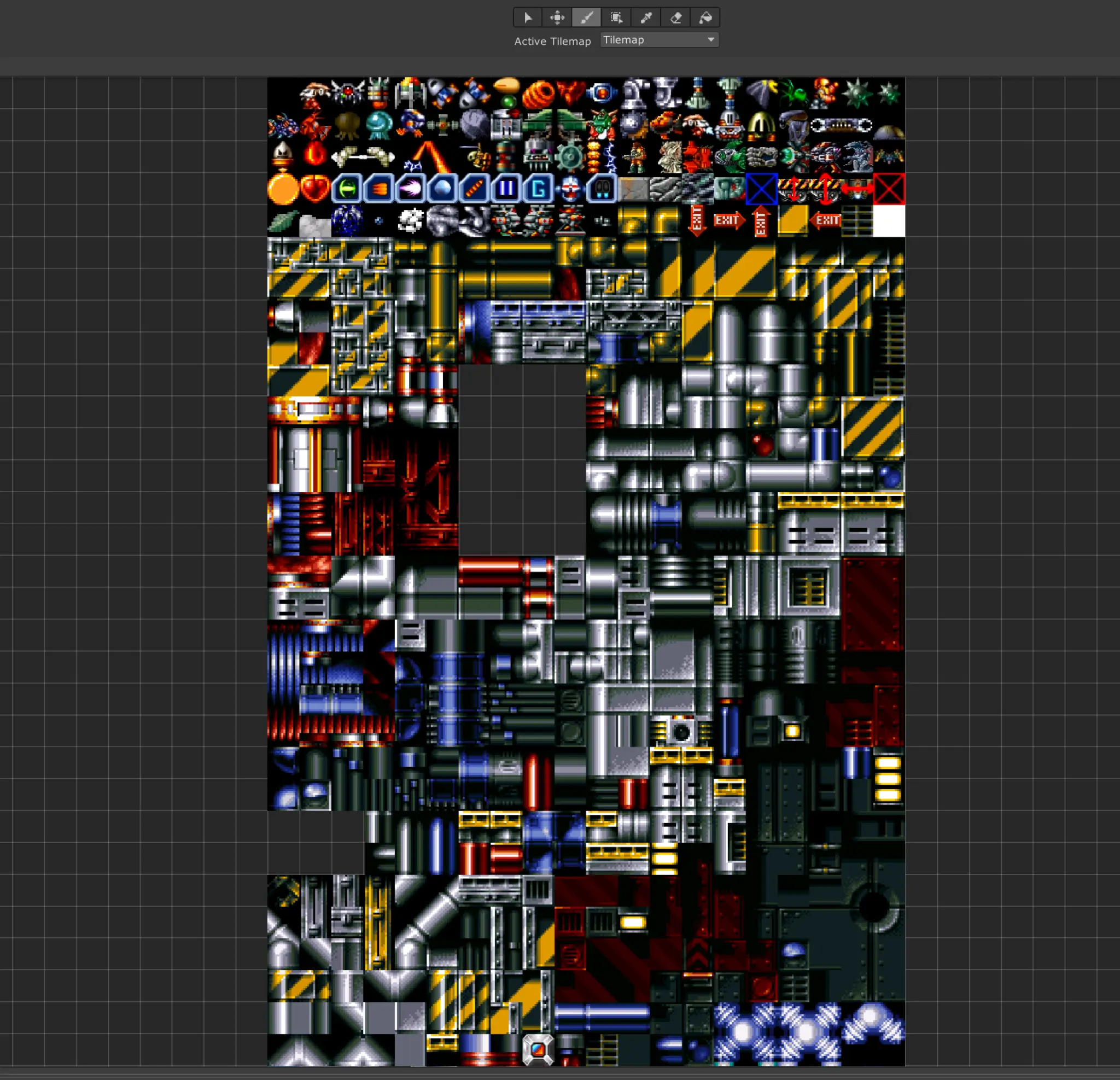 Sci-Fi Platformer Tile Set thumbnail