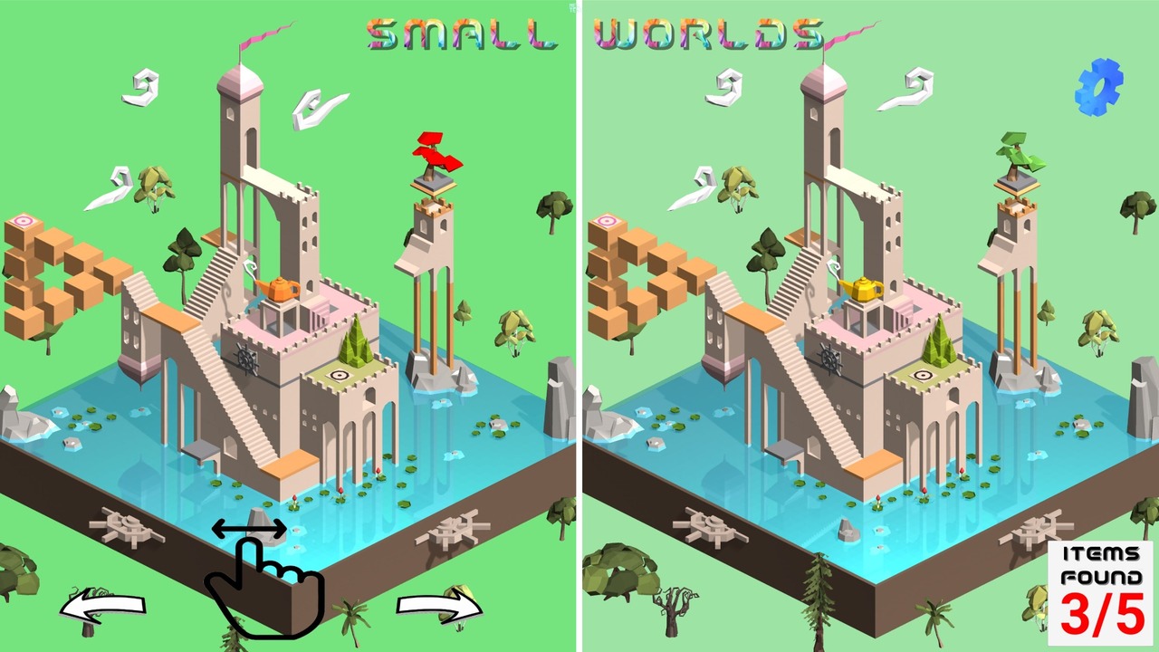 A castle surrounded by water and bridges.